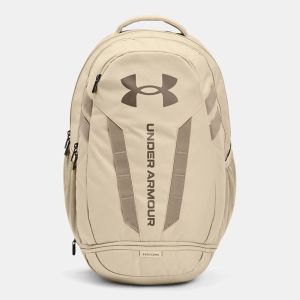 UA HUSTLE 5.0 BACKPACK sabbia