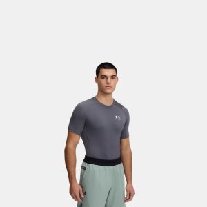 Under Armour HeatGear® Maglia a Maniche Corte Uomo Grigio