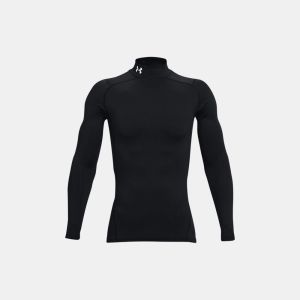 UA CG ARMOUR COMP MOCK nero