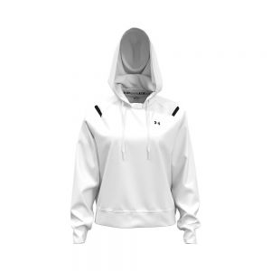 UNSTOPPABLE FLC HOODIE Bianco