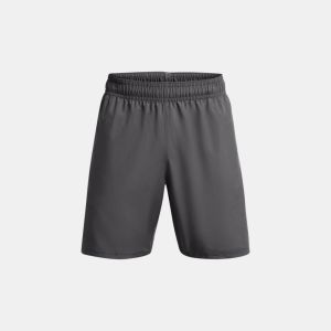 UA TECH WOVEN WORDMARK SHORT grigio