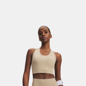 Under Armour UA Vanish Seamless Mid reggiseno sportivo donna Marrone