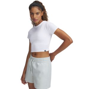 Under Armour UA Rival Rib T-shirt baby sportiva da donna Bianco