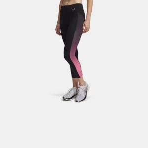 Under Armour UA Velociti Printed Calzamaglia Ankle Donna Running HeatGear® Nero