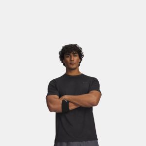Under Armour UA Tech™ Vent VHS Jacquard – Maglia a maniche corte da uomo Nero