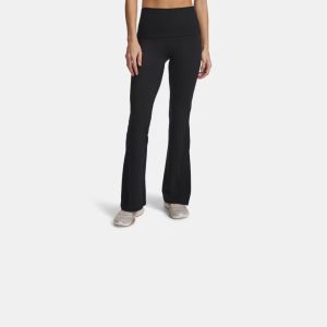 Under Armour UA Meridian Foldover Rib – Leggings Flare da donna Nero