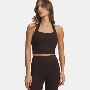 Under Armour UA Meridian Halter – Canotta da donna Marrone