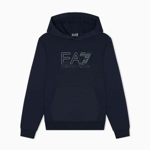 Felpa EA7 da bambino Blu