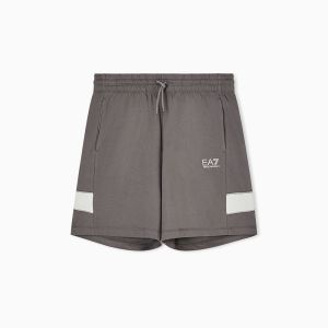 Pantaloncini EA7 da uomo Grigio
