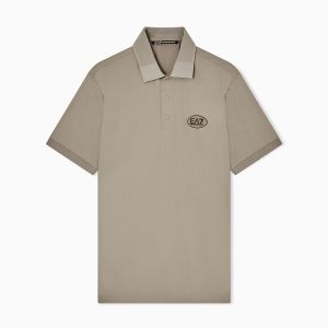 Polo EA7 da uomo Beige