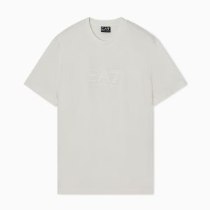 T-shirt EA7 da uomo Bianco