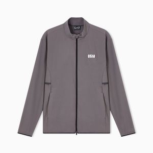 Felpa EA7 da uomo Grigio