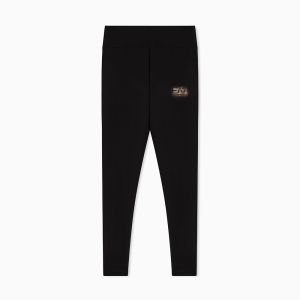 Leggings EA7 da donna Nero