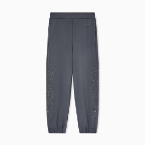 Pantaloni EA7 da donna Grigio