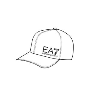 Cappello Baseball Train Core in cotone Bianco