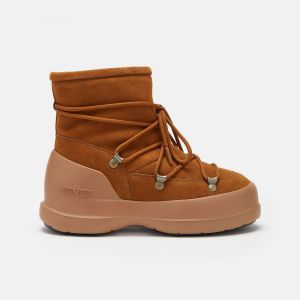 Moon Boot Luna Boot Suede Cognac