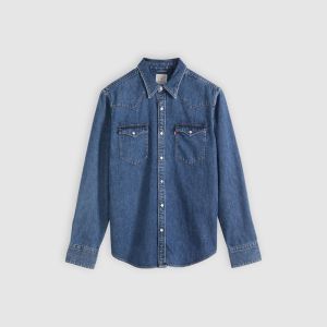 LEVI'S Barstow Western Standard Maglia Uomo Blu Blu