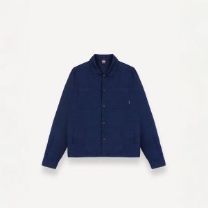 Colmar Originals camicia uomo in lino Blu