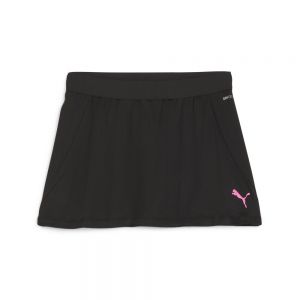 Individual Padel Skirt nero e rosa