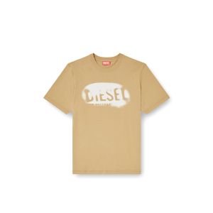 T-shirt Diesel T-Adjust-V2 in cotone biologico con logo stampato Fantasia