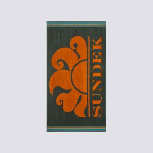 Sundek Classic Logo Towel Borsa Verde Verde