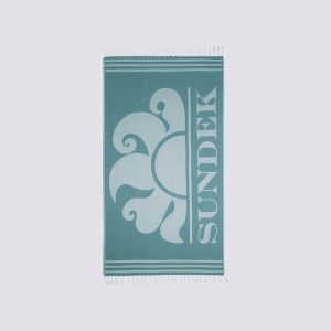 Sundek Key Fouta Towel Borsa Verde Verde