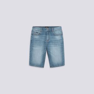 Pantaloni Gas Albert Short Rev Blu