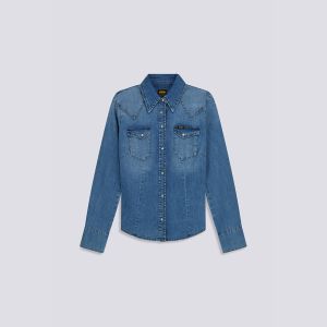 Camicia Gas Cindy Shirt Blu