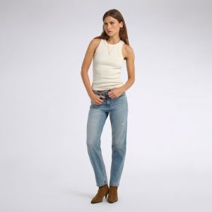 Pantaloni Gas Beth Grigio