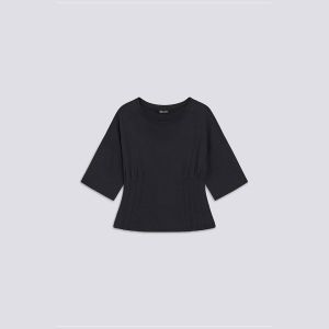 T-shirt Gas Chante M/C"Gas" Nero