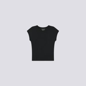 T-shirt Gas Hanis Crew Neck Nero