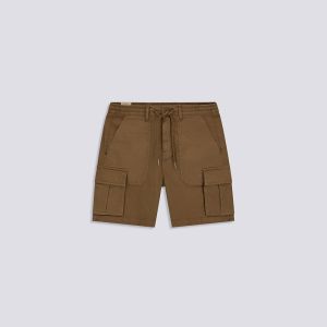 Pantaloni Gas Cargo Short Easy Marrone