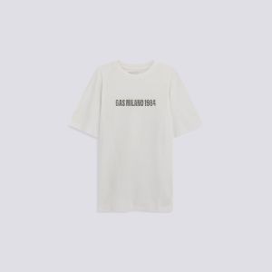 T-shirt Gas Dharis M/C Gas M.84 Bianco
