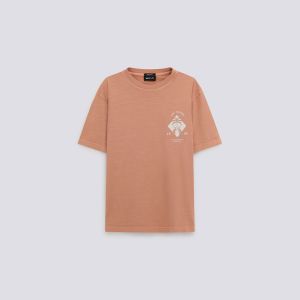 T-shirt Gas Dharis M/C"Palm" Rosa