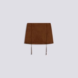 Gonna Gas Malia Skirt Marrone