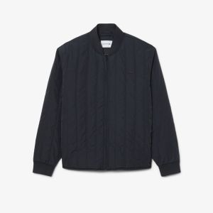 Piumino leggero trapuntato impermeabile Lacoste da uomo Nero
