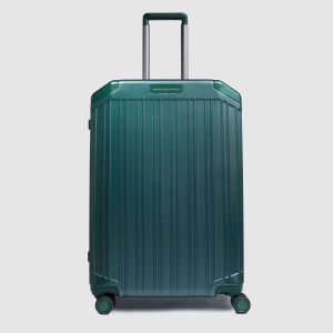 TROLLEY MEDIO RIGIDO A 4 RUOT Verde