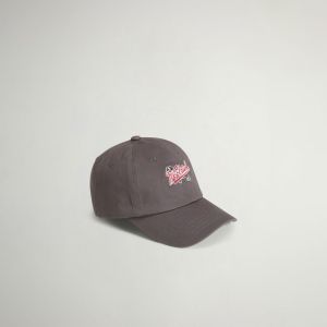 Cappello Woolrich Uomo Logo baseball cap Grigio