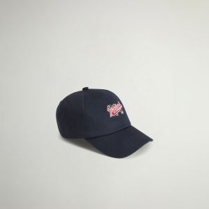 Cappello Woolrich Uomo Logo baseball cap Blu