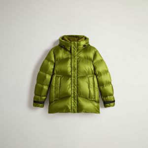 PERTEX PUFFER JACKET Verde