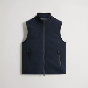 Gilet Woolrich a due strati per la vela Blu