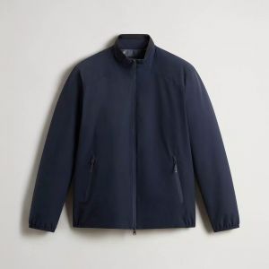 Giacca bomber Woolrich a due strati Blu