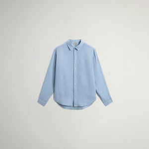 Camicia Woolrich Uomo Linen shirt Multicolor
