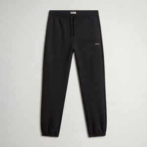 LOGO INTERLOCK SWEATPANT Nero