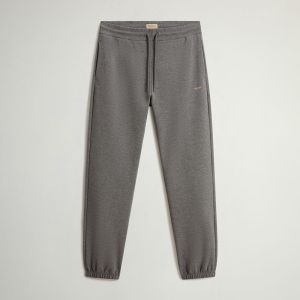LOGO INTERLOCK SWEATPANT Grigio