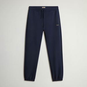 LOGO INTERLOCK SWEATPANT Blu