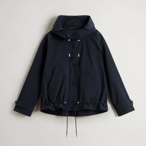 Parka corto estivo Woolrich Blu