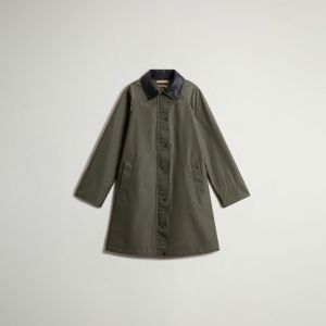 Cappotto Woolrich Donna Dundee coat Verde