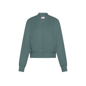 DEHA Cozy Full-Zip Bomber Donna Verde Verde