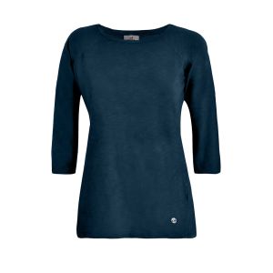 DEHA Flamme' 3/4 Sleeve T-Shirt Donna Blu Blu